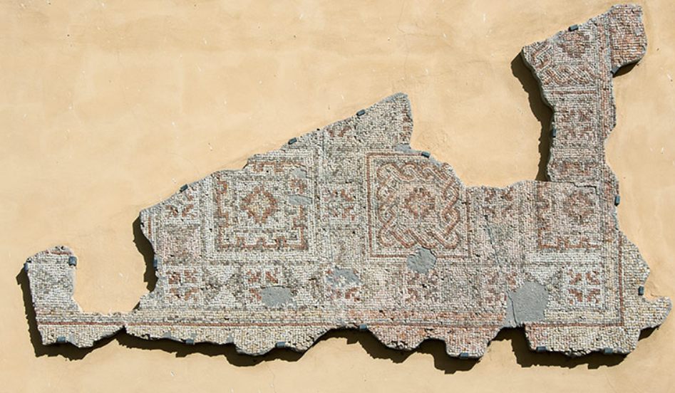 Mosaico romano di età imperiale, dalla villa di Le Pievi