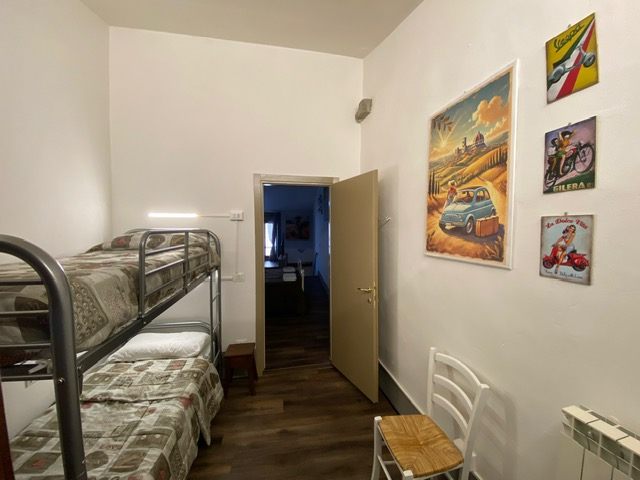 Camera con letto a castello